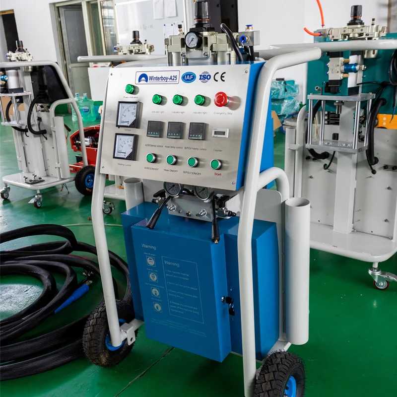 Polyurethane Máy Tạo Bọt Cao Cấp Polyurethane A25 Xốp Máy Phun Tường Cách Nhiệt Tầng Hầm Chống Thấm