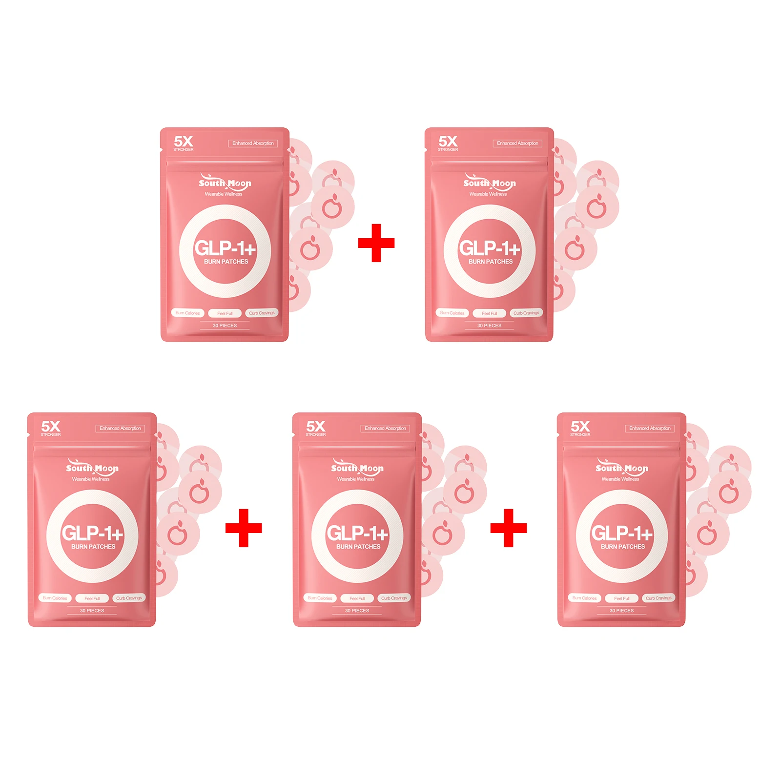GLP 1 Patches for Weight Loss Remove Cellulite Control Appetite Prevent Fat Accumulation Improve Obesity Body Shaping Stickers