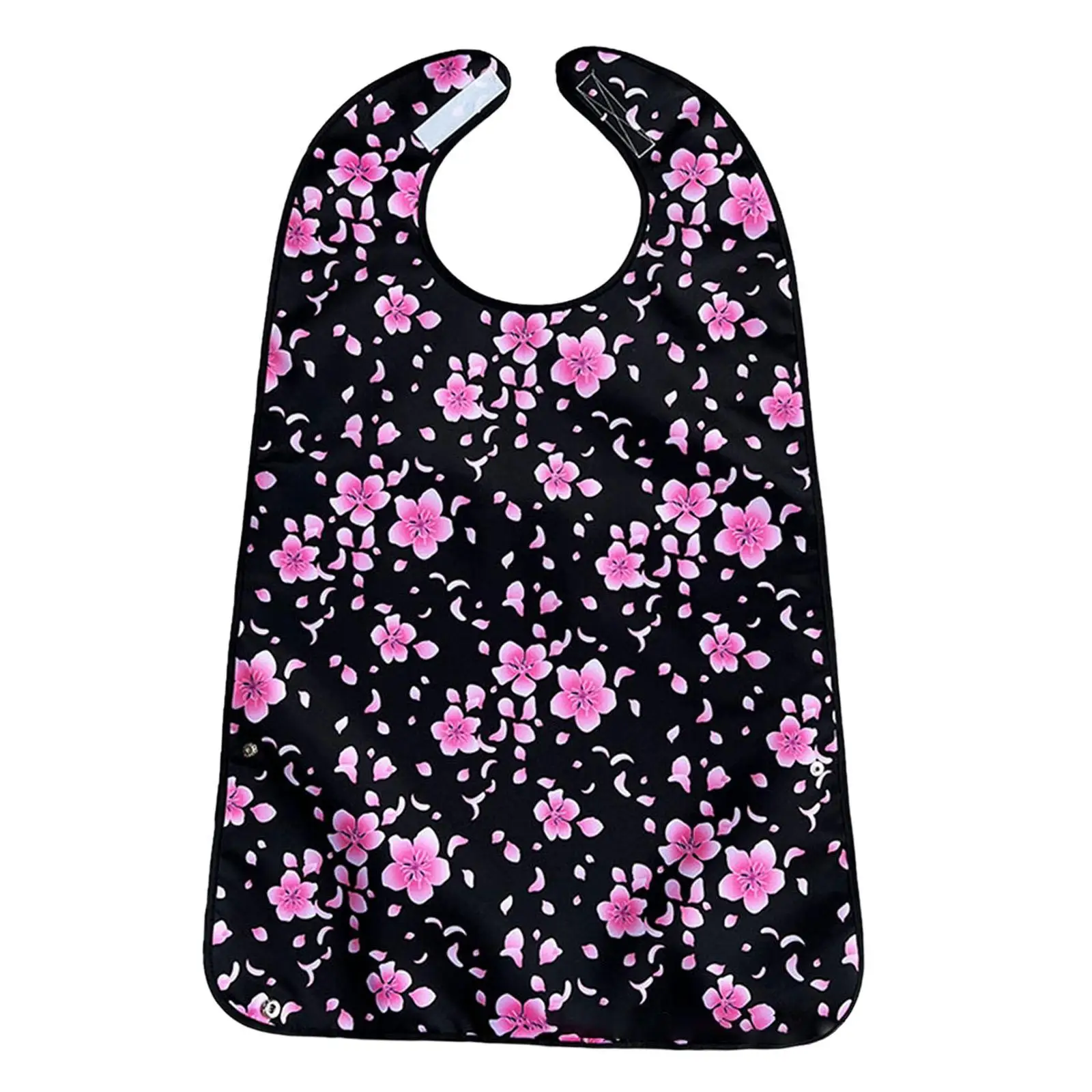 Reusable Adult Bibs for Eating Waterproof Washable Clothing Protector Full Coverage Bib for Seniors Men Women
