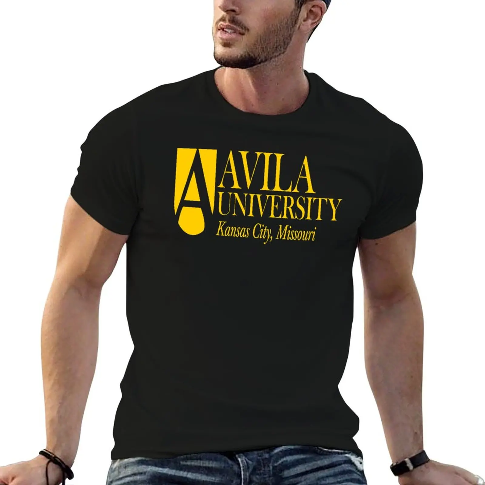 Avila University T-Shirt Plus Size Simple Casual Top