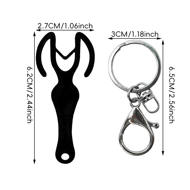 أداة فتح سلسلة المفاتيح لعربة التسوق المحمولة - أداة تحرير قفل العملات المعدنية بعربة السوبر ماركت، آمنة ومريحة #6