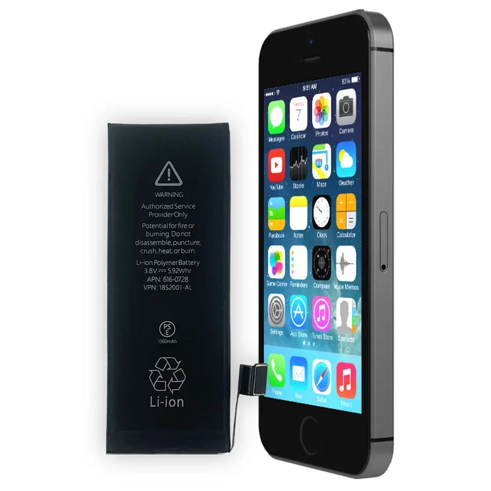 

Replacement Battery Suitable For Iphone 5S IPhone5s Mobile Phone 5C Built-in IPhone 5 Large Capacity A1516 A1529 Battery