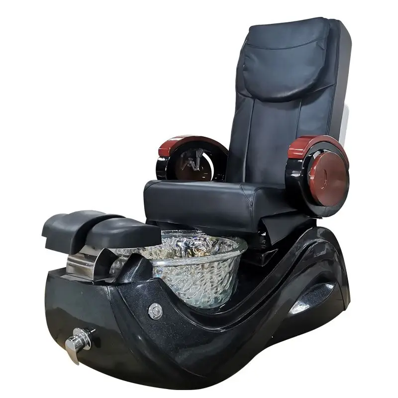 Daimi  foot spa equipment pedicure basin china fabric leather massage magnetic jet and colorful light  pedicure chairs