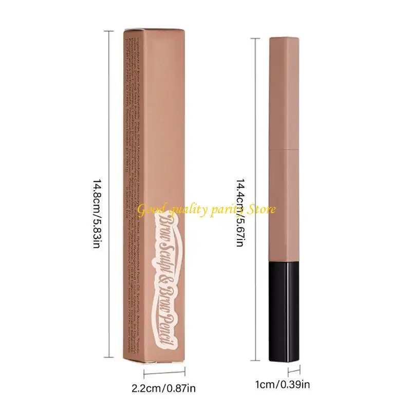 M4YA Chuyên nghiệp Double Side Bút chì và vết bẩn cho nghệ thuật lông mày tinh tế