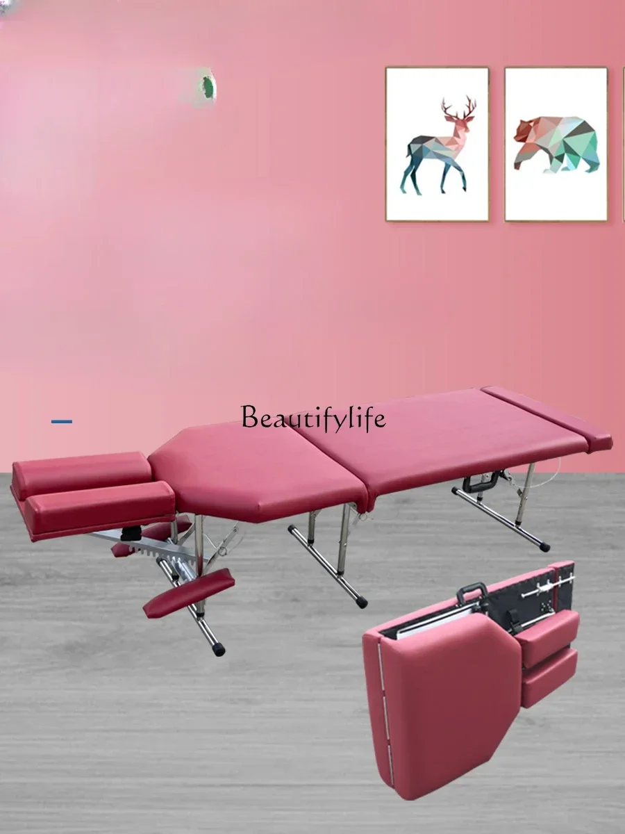 

Portable American Ridge Bed Bone Setting Physiotherapy Bed