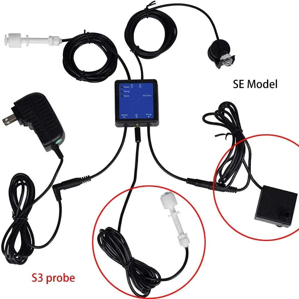 Kamoer ATO ONE 1 및 2 세대 자동 물 필러 액세서리, S3 프로브 리필 펌프, 어항용 솔레노이드 밸브