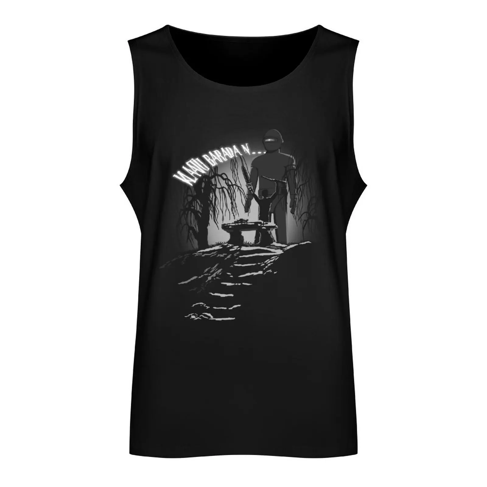 Klaatu Barada N... Tank Top t-shirt for men fashion 2024 man summer clothes for men Men's gym articles