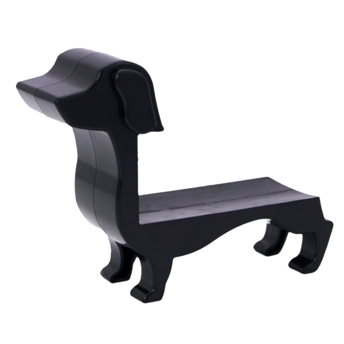 A002 Sausage Dog Wine Bottle Holder ABS Plastic Stable Sturdy Rack Minimalist Reusable Support Bracket