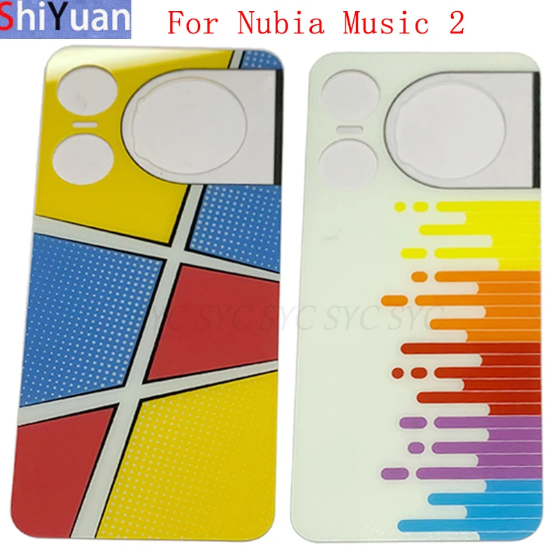 

Крышка батарейного отсека, чехол для задней двери для ZTE Nubia Music 2, запасные части для задней крышки
