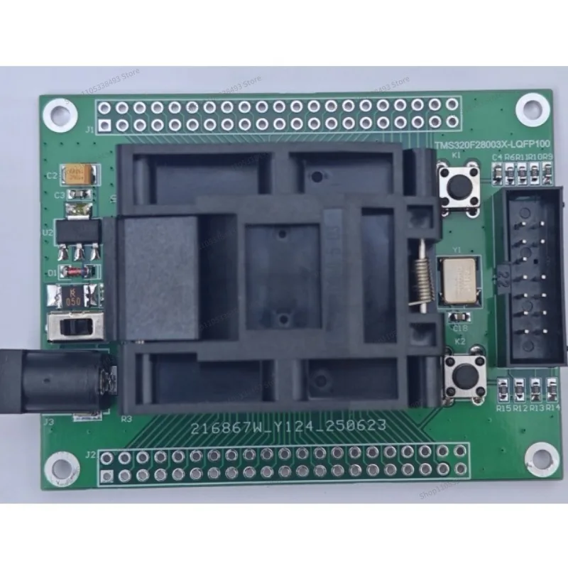 For TMS320F280037/F280039 LQFP100 IC Test Block Burning Block Production Programmer