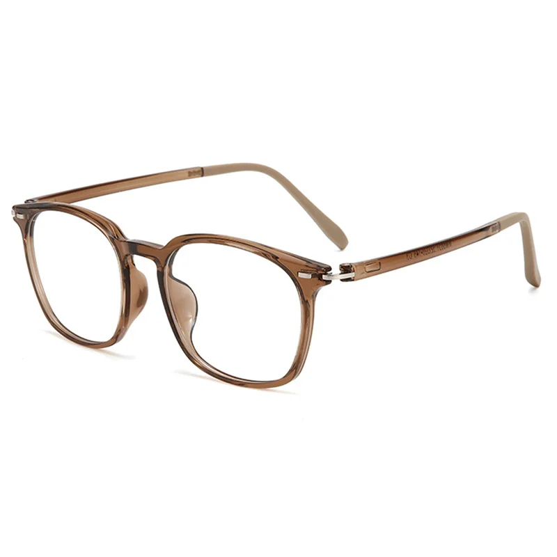 KOCOLIOR Korean Style TR90 Oval Eyeglass Frames Unisex Retro Lightweight Glasses for Man Woman Classic Vintage Spectacle Frame