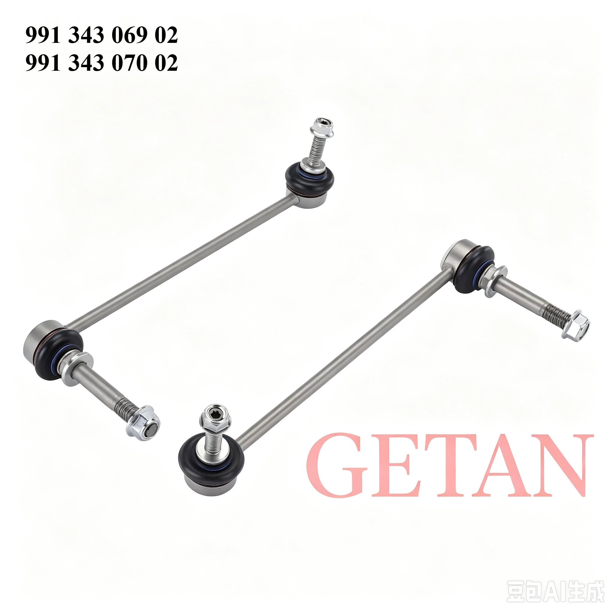2PCS Good Front Sway Bar End Link Kit For Porsche CAYMAN 718 BOXSTER 982 981 991 992 9P1411317 9P1411318 99134306902 99134307002