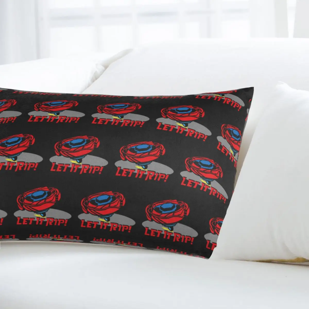 Beyblade Burst Let It Rip Rectangle Pillowcase Cushion Cover Decorative Bedroom Bed Home Comfort Throw Pillow