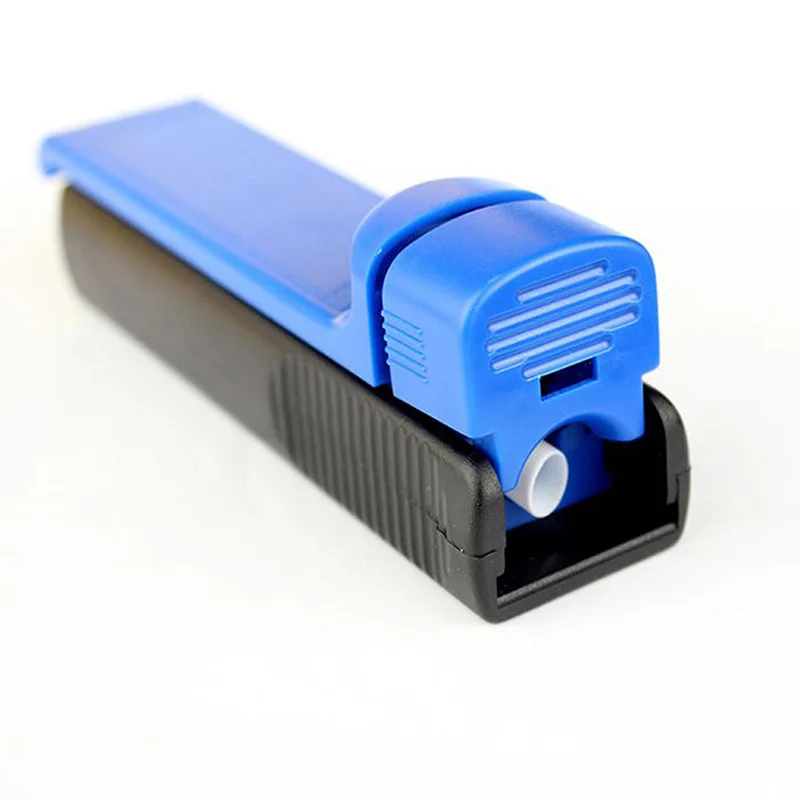 1PC Cigarette Maker Rolling Machine Mini Manual Cigarette Roller Machine Tobacco Smoking Accessories Home Gadget Random Color