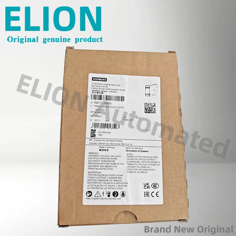 Nuevo relé de seguridad 3SK1111-2AB30 3sk1111-2ab30 Original