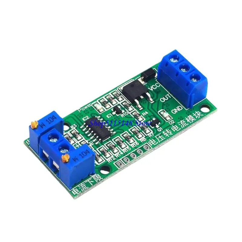 

F3MA 0-15V to 4-20mA to Current Converter Module Transmitter Linear Conversion Transfer Board