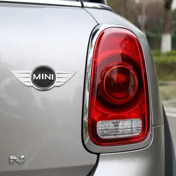 適用於 Mini Cooper One S Countryman Clubman JCW F55 F56 R55 R56 R60 的配件 1 件裝 3D 金屬車身貼紙標誌徽章貼紙 8 最佳銷售 迷你鄉村人標誌 - №1