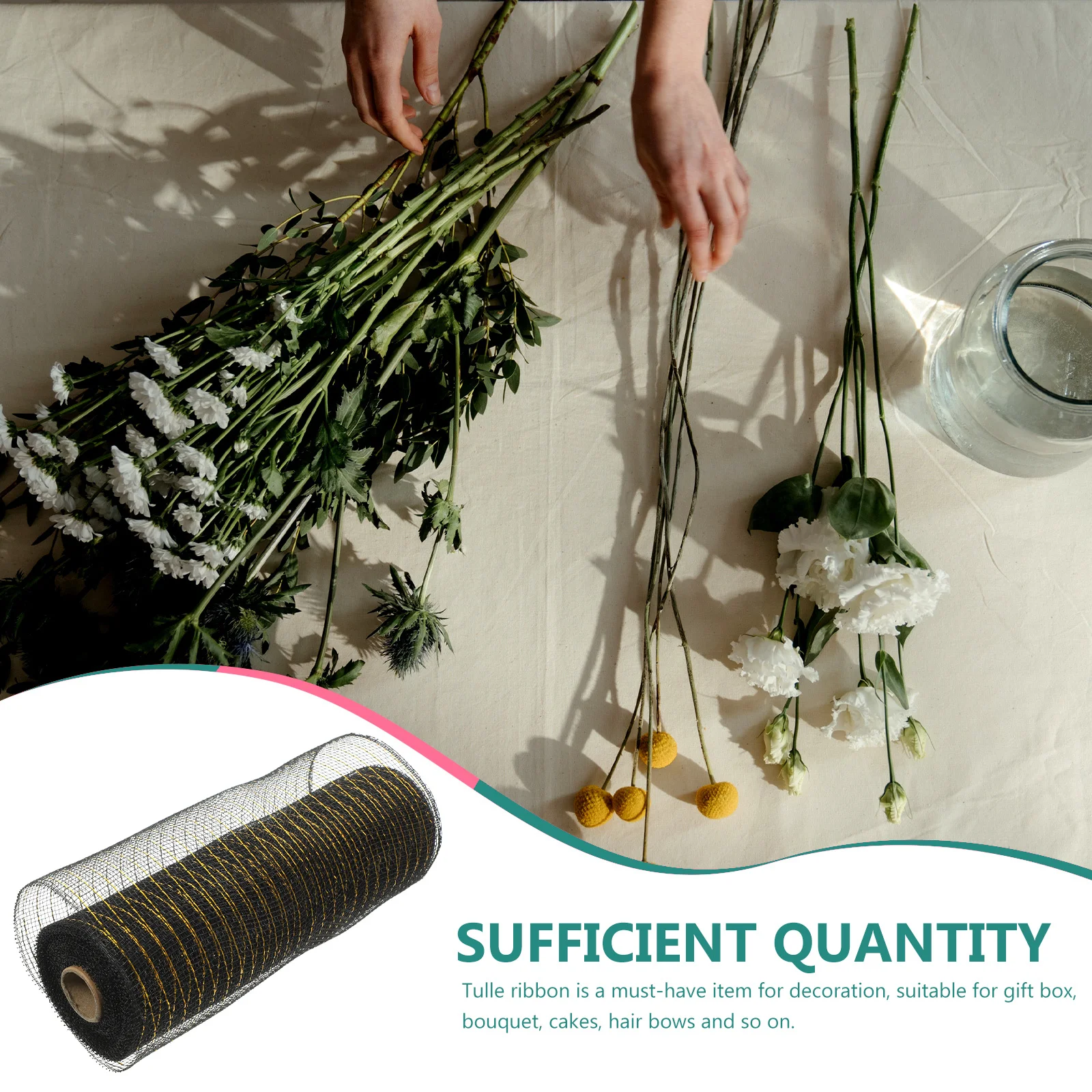 

Gauze Ribbon Mesh Tulle Rolls DIY Crafting Gift Wrapping Wedding Party Decorations Supplies Gauze Ribbon Tulle Netting Rolls