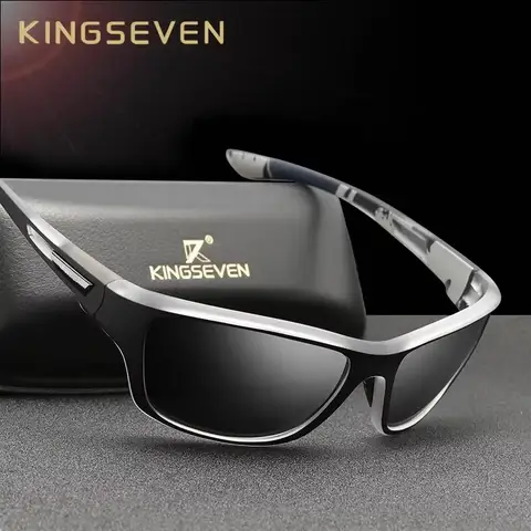 Polarized Square Sunglasses UV400 KINGSEVEN