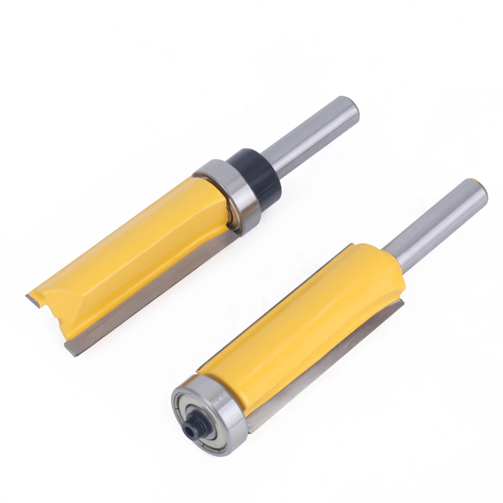 Imagem -02 - Lavie-flush Trim Padrão Router Bit Bits de Rolamento Superior e Inferior Fresa para Madeira Cortadores de Madeira Mc02214 mm 1pc