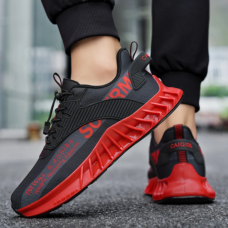 

Men Running Shoes Breathable Mesh Shock-absorbing Fitness Shoe Training Sports Shoes Anti Slip and Durable Designer Shoes 2025