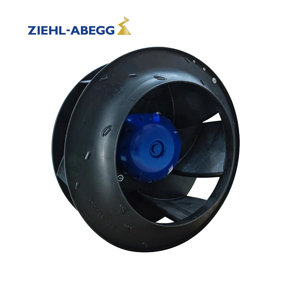 Ziehl-abegg RH50V-ZIK.GG.1R RH50V-ZIK.DG.VR RH50V-ZIK.GL.VR 380V 2600W  50/60Hz 1800RPM 4.3A IP54 Spindle Motor Centrifugal Fan