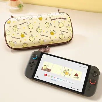 三麗鷗酷洛米肉桂狗布丁狗收納袋保護套,適用於Switch2便攜式防震配件 8 最佳銷售 kuromi 任天堂 Switch 保護殼 - №8