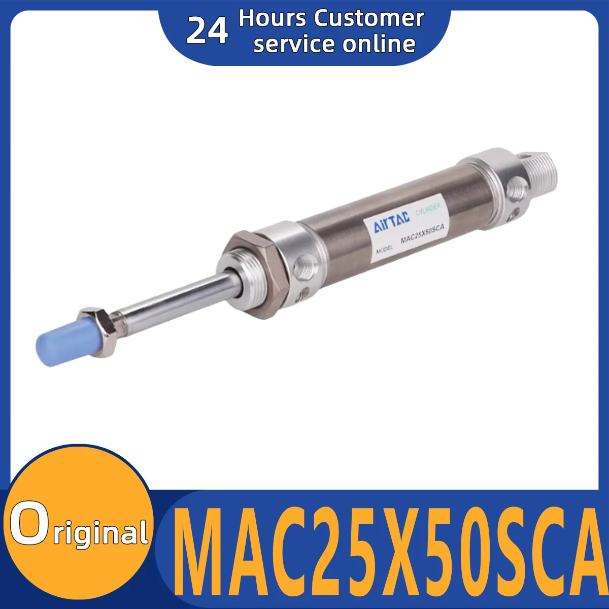 

Brand new original buffer cylinder MAC25X50SCA MAC25X25SCA MAC25X75SCA MAC25X100SCA