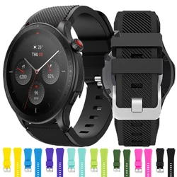 Silicone Band For Amazfit GTR 4 3 Pro 2 2e GTR 47mm Watchband 22mm Watch Strap Sport Bracelet For Amazfit Stratos Pace 2 2S 3