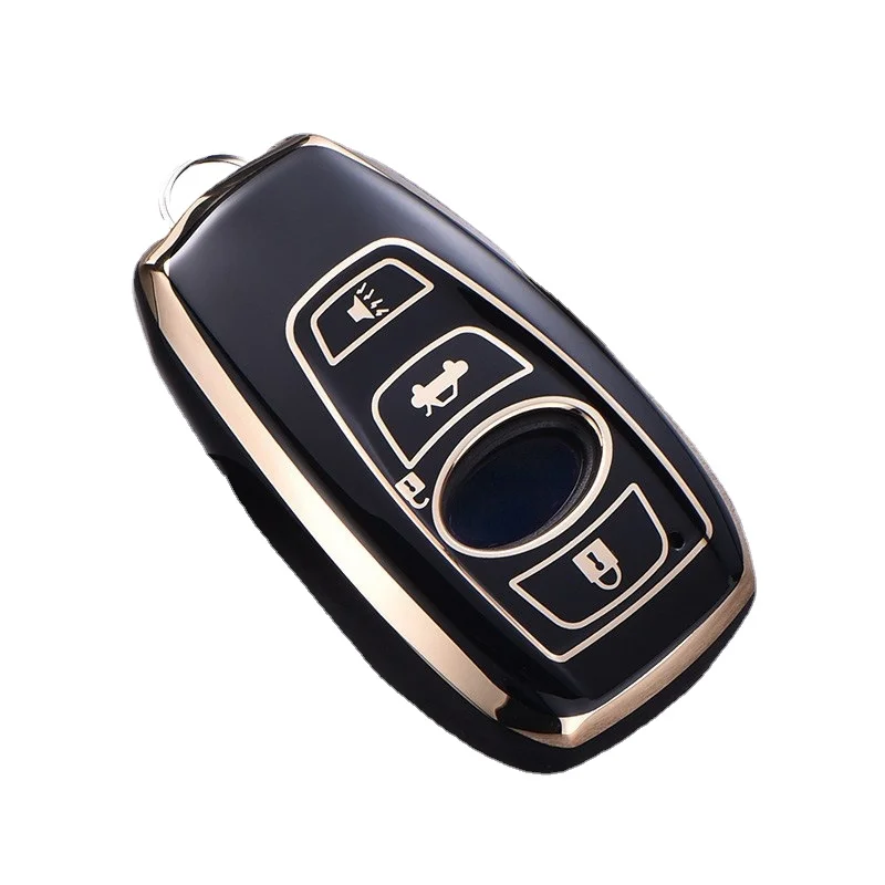 Tpu Car Key Case Cover for Subaru Legacy Forester Sk9 2016 Outback 5 2022 BRZ XV 2022 Second Series ONYX Ascent XT Crosstrek WRX view 6