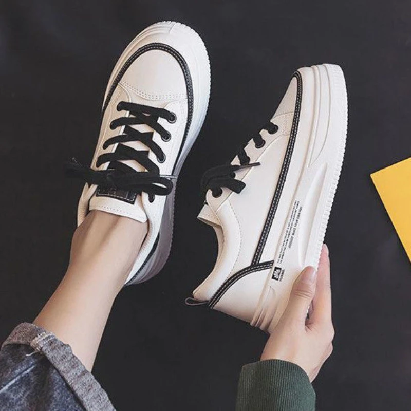 

Spring 2023 New All-match Sneakers Fashion Flat Running Shoes Women's Comfortable Non-slip Sneakers