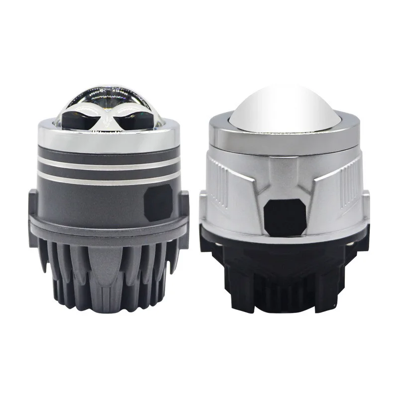 

2 Inch Bi LED Laser Fog Light Lens Car Retrofit 12V 65W 3000K 4300K 6000K Double Reflectors