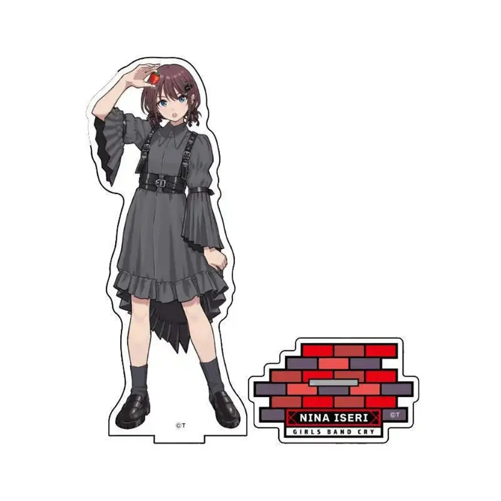 

15CM Anime GIRLS BAND CRY cool Acrylic Stand Model Cosplay Characters Ornament Accessories Goods Collection Christmas Gifts