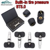 NEW Bluetooth 5.0 Car TPMS Tire Pressure Monitoring System Alarm Monitor Tool Auto Tire Pressure Internal Sensor iOS/Android