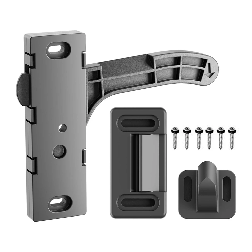 

Metal RV Screen Door Latch Right Hand Handle Replacement Kit for , , Travel Trailer (Right)