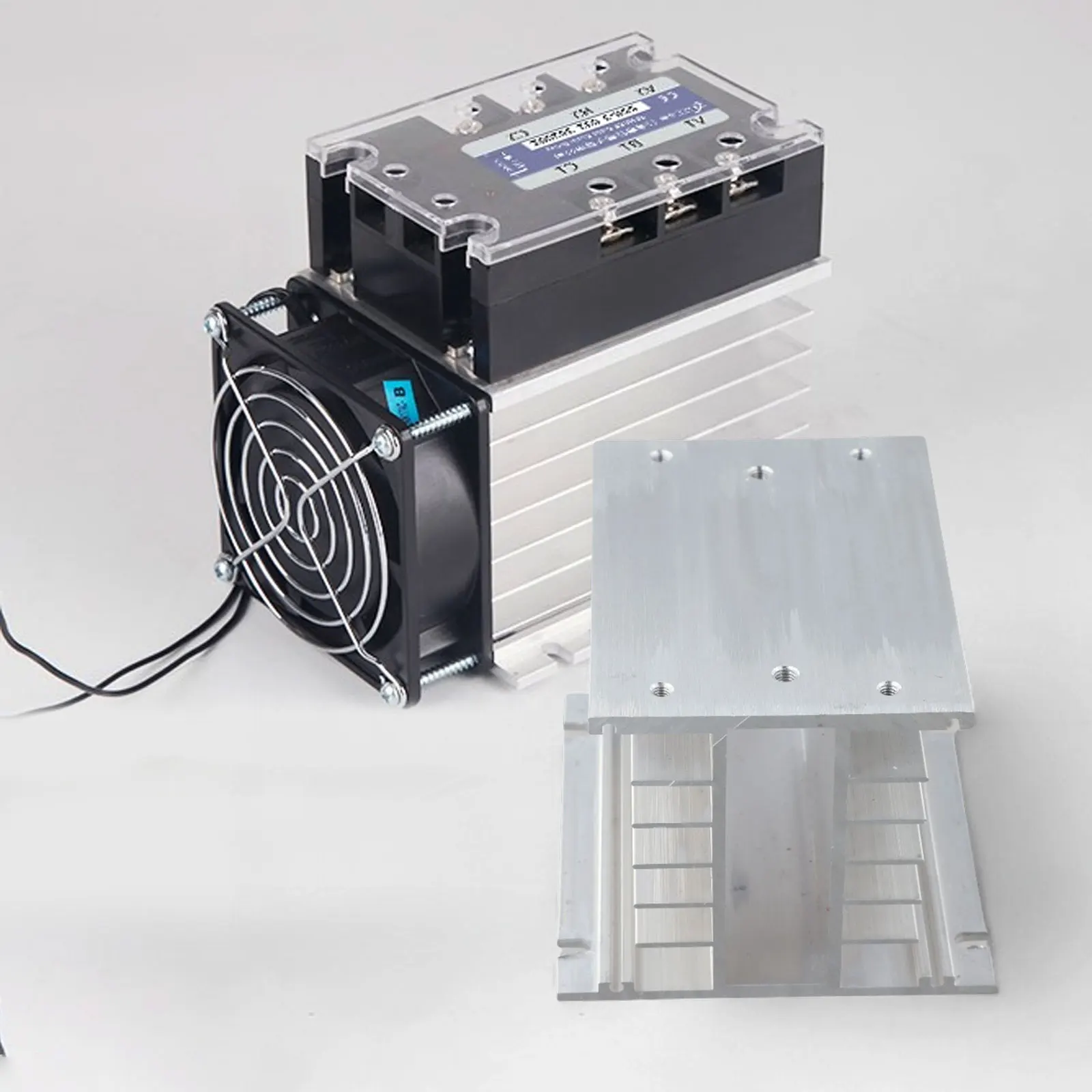 Thermal aluminum heat sink 150A200A for bridge rectifier MDQ200A 1600V designed for enhanced cooling and device longevity