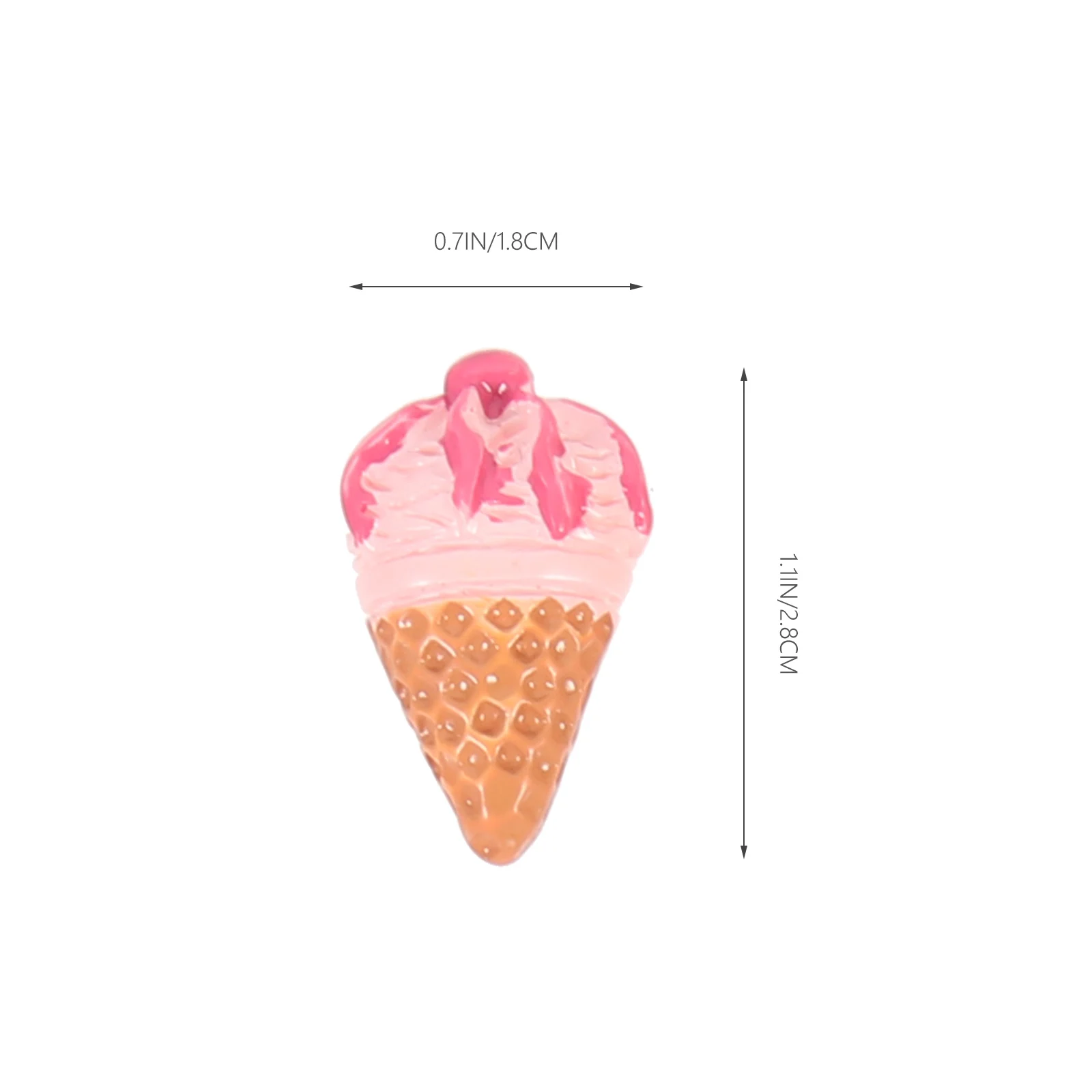 

30 Pcs Simulated Food Nail Jewelry Phone Cover Accessories Miniature DIY Case Charm Cute Handmade Decor