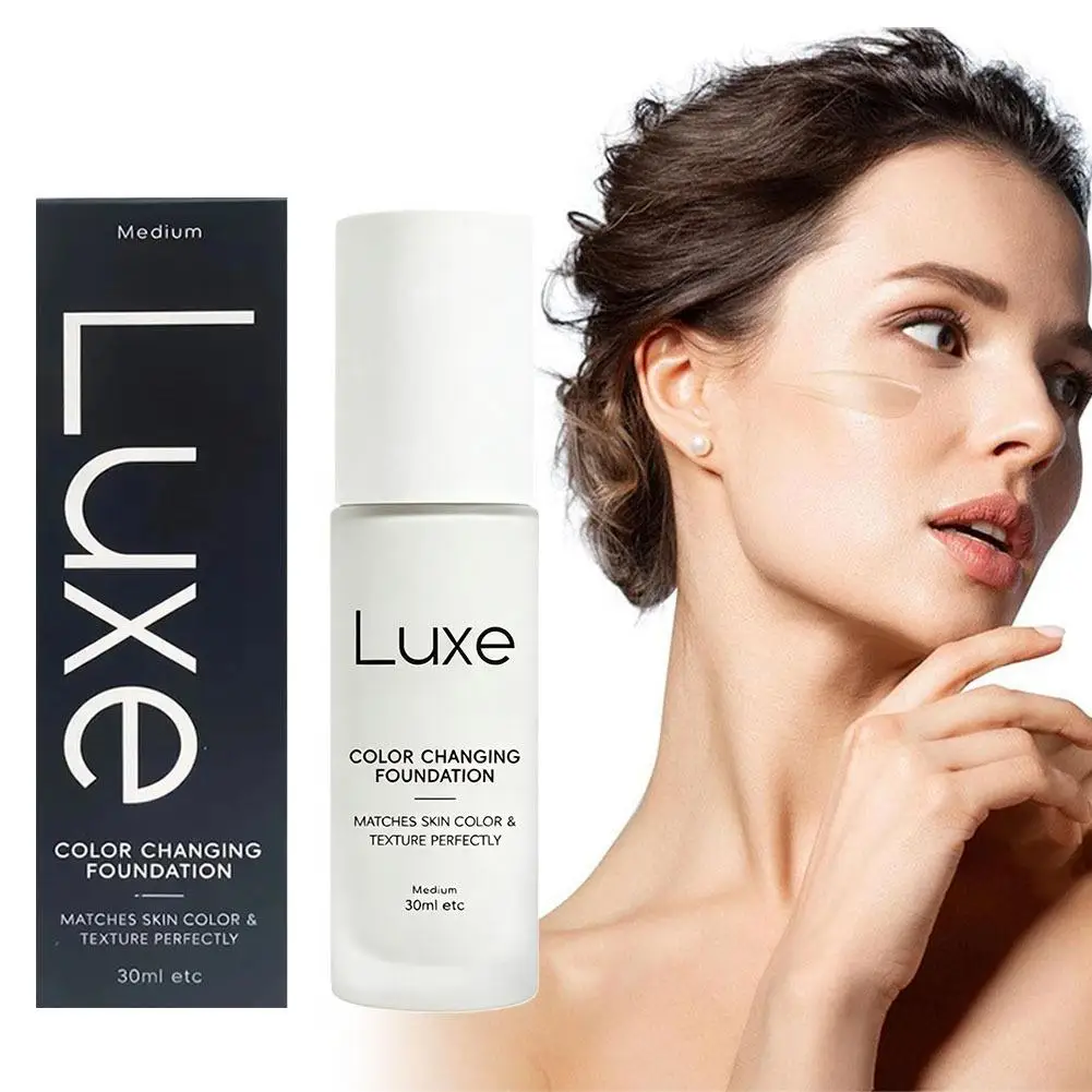 Luxe Magic Farbwechselnde Foundation, temp.-adaptiv, passt sich dem Hautton an, leicht, für ein natürliches, nahtloses, langanhaltendes Make-up. – Detail 2