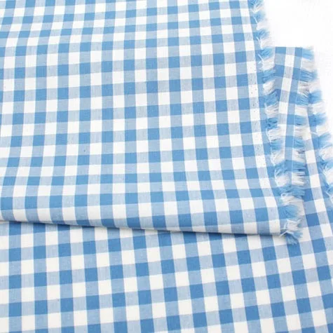 Thickening Lattice Fabric Tablecloth Pillow Sofa Fabricsmall Square Lattice Cloth Pastoral  Fresh Cotton fabric
