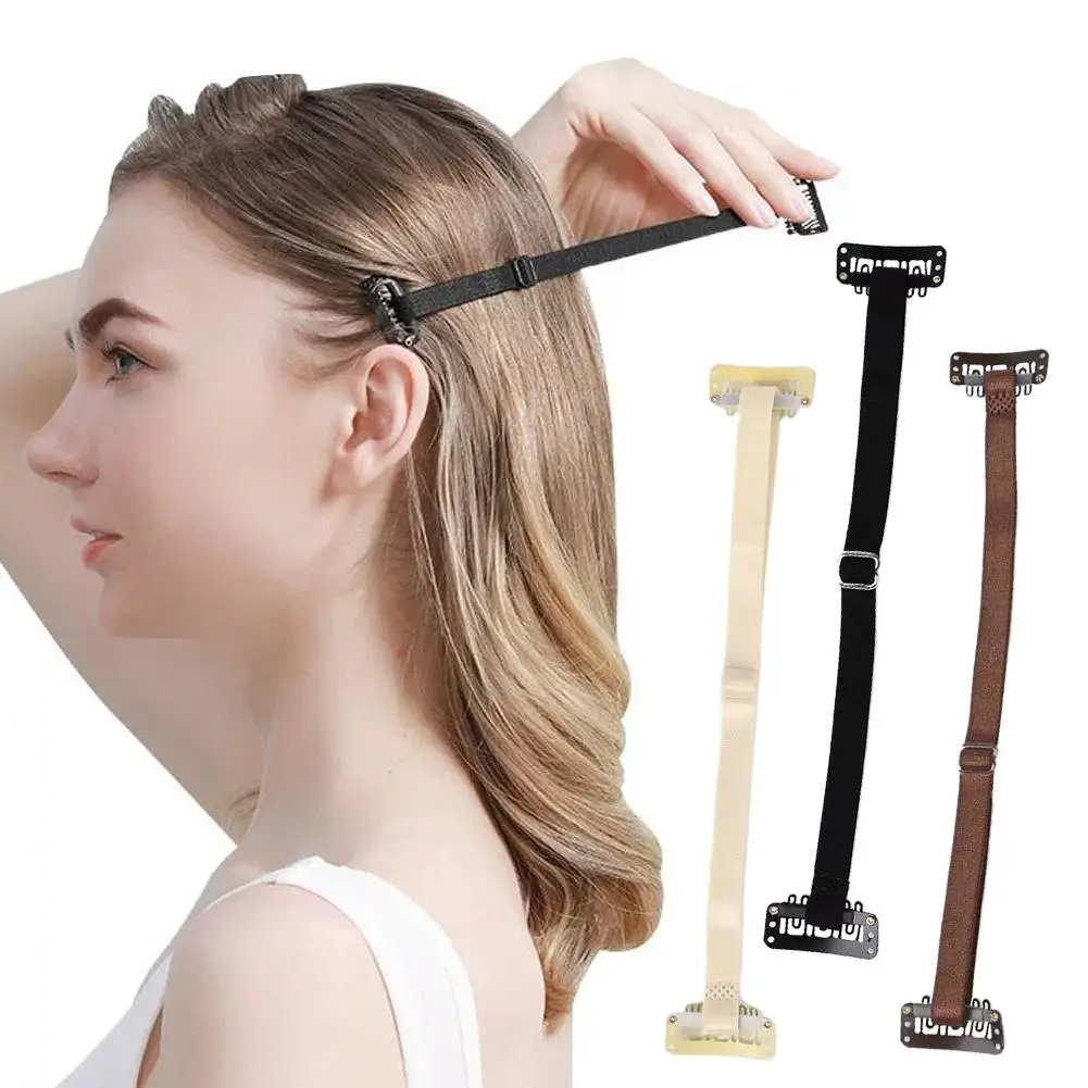Single Lifting Band Stretching Band For Eyes Eyebrows Fox Eyes Magic Elastic Band With Bb Clip Adjustable Strap For Hair Holder