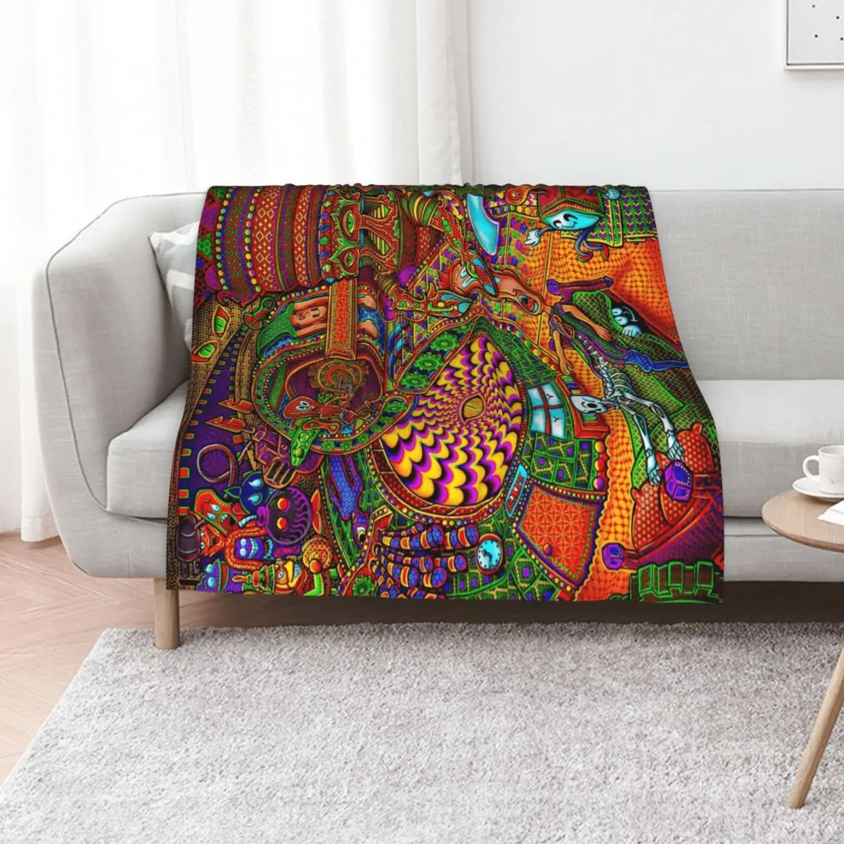 Carnival of the Abyss Throw Blanket Beach christmas gifts Bed Fashionable Decoratives Sofa Quilt Picnic Blankets