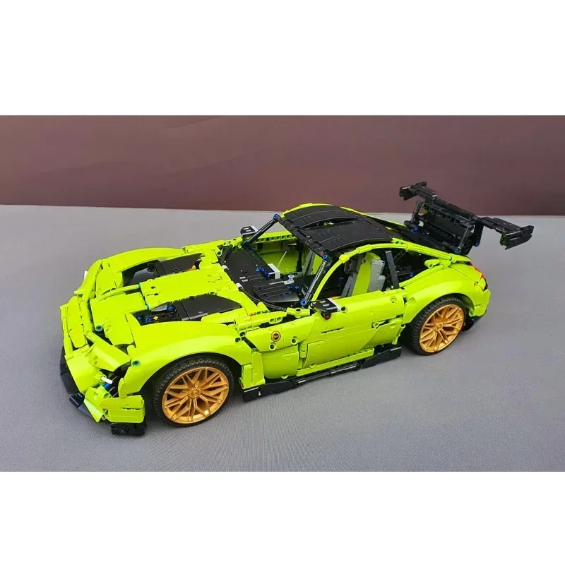 42115 Classic Set Compatible with New MOC-73939Super GTR SportsCar AssemblyBuilding Block Model 2456 Parts Kids Birthday ToyGift