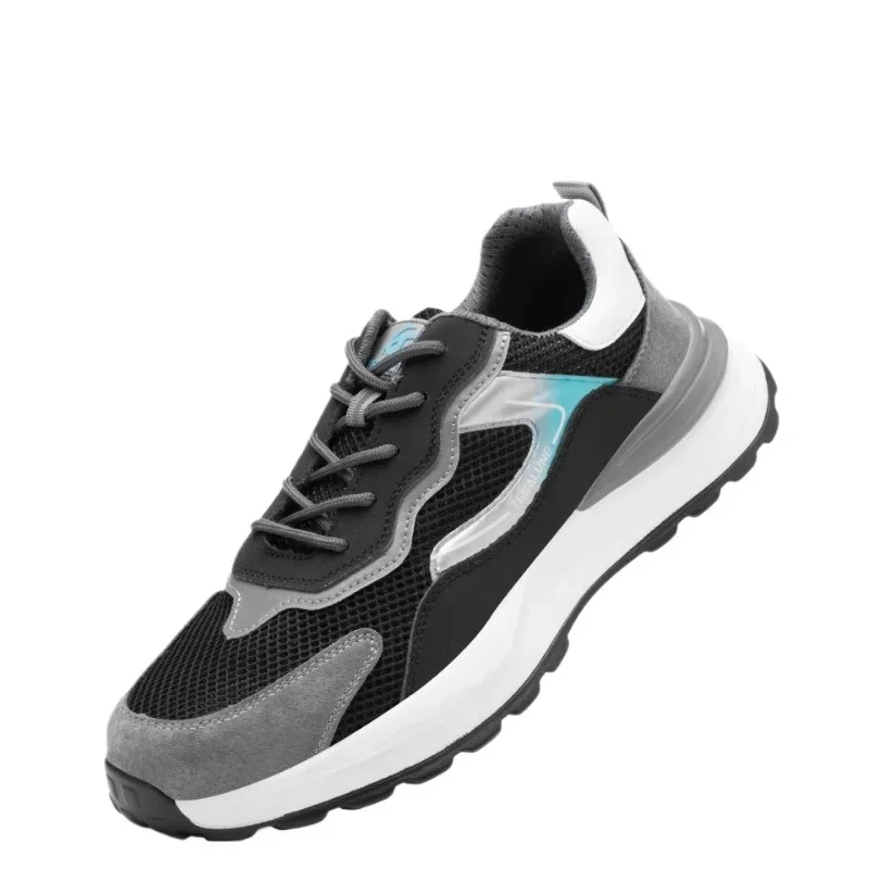 Ademende arbeidsbeschermingsschoenen, veiligheidsschoenen, geurbestendige beschermende schoenen, geïsoleerde schoenen, werkschoenen op de bouwplaats