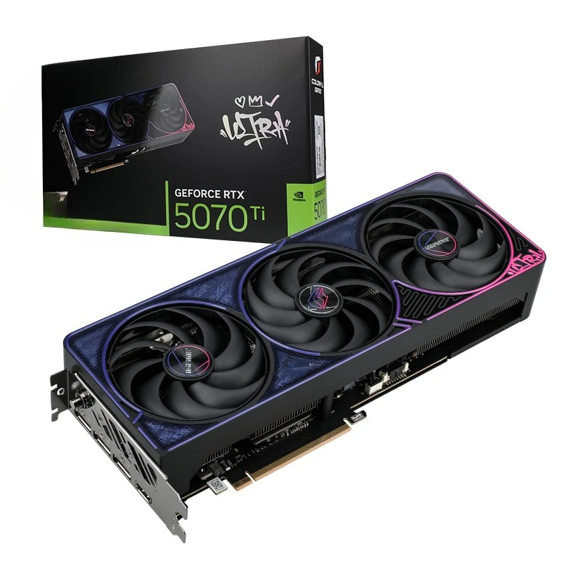 

New iGame GeForce RTX 5070 Ti Ultra OC SFF gaming computer graphics card