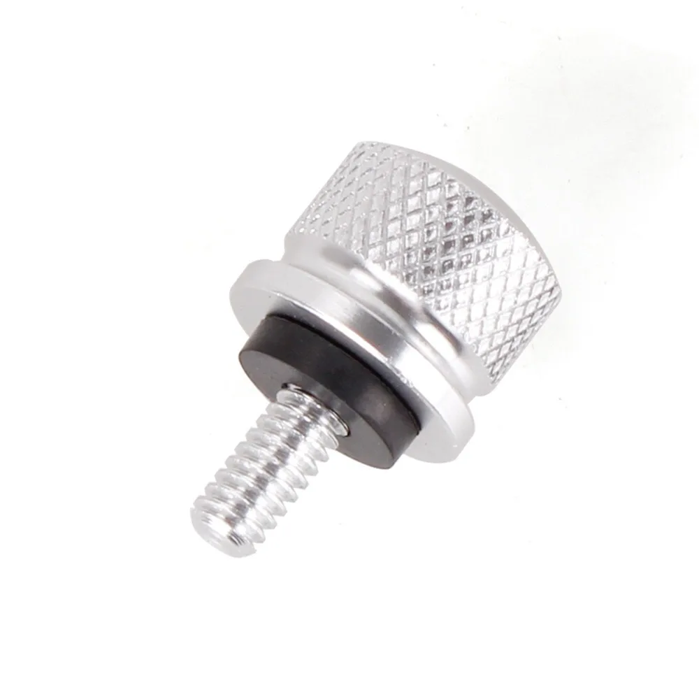 Motorcycle Rear Seat Bolt Fender Screw Nut Mount Tab Knob Cover For Harley  Sportster Touring Dyna Softail Street Glide