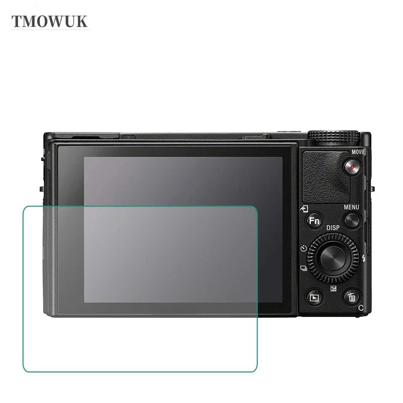 For Sony DSC-RX100 VII RX100M7 Camera 9H HD Tempered Glass Film Waterproof Anti-Fall Screen Protector Anti-Scratch Accessory