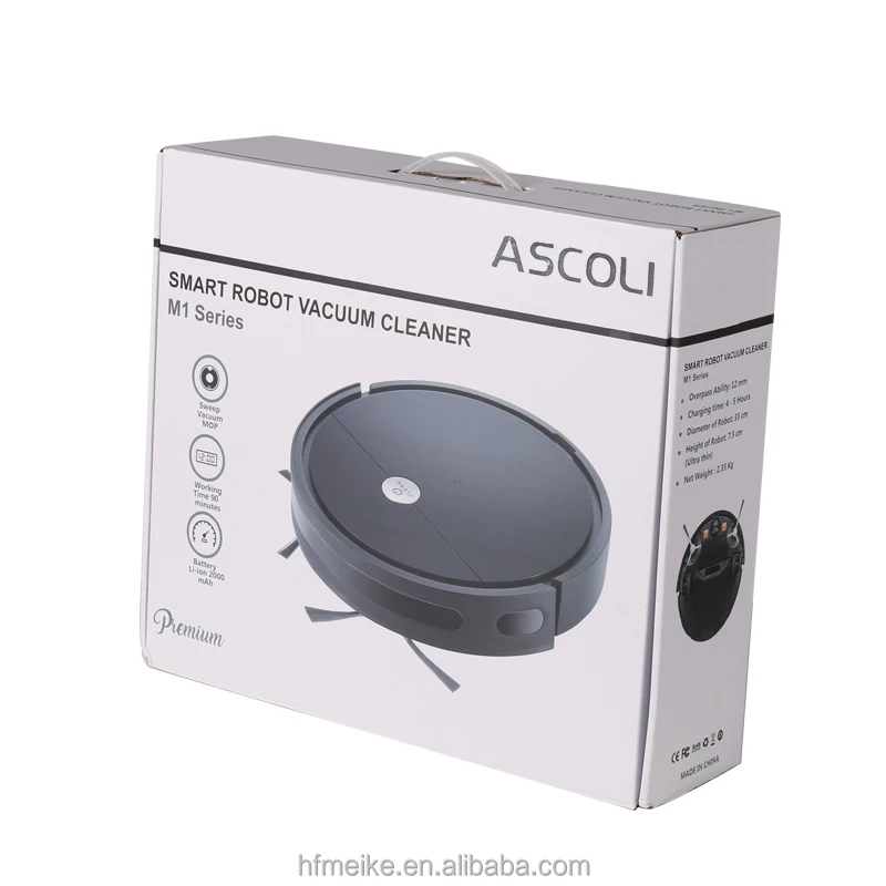 Ascoli Wholesale Price House Automatic Robotic Sweeping Intelligent Auto Robot Vacuum Cleaner