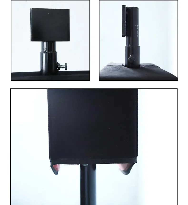 펜싱 타겟 수직 인간형 스탠드 내구성 블랙 파우더 코팅 사격 타겟 스탠드