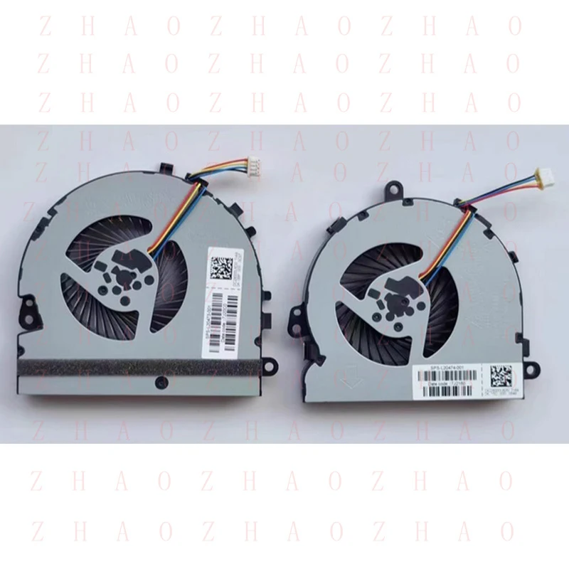 L+ For HP 15-DA 15-DB TPN-C135  TPN-C136 Laptop Cooling Fan L20473-001 L20474-001