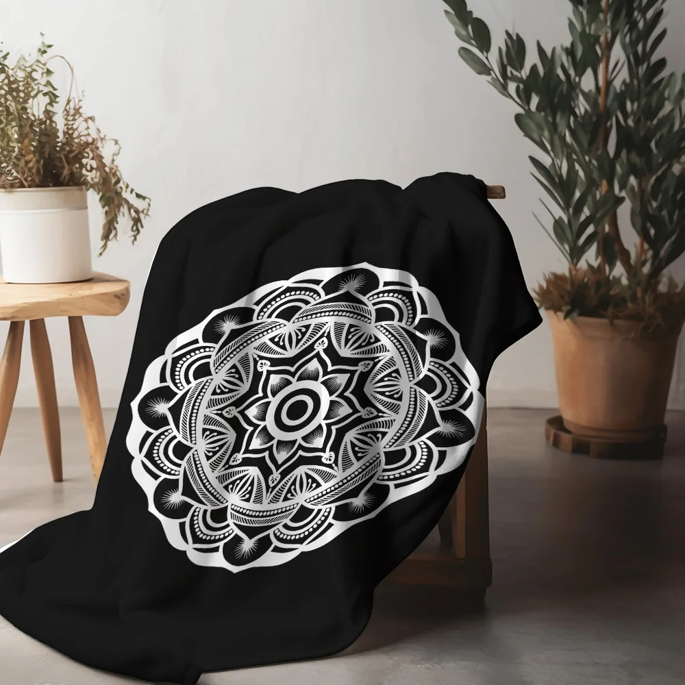 بوهو ماندالا بطانية مخدر هندسية طباعة رمي بطانية الهبي نسيج المفرش مهرجان هدية جدار ديكور